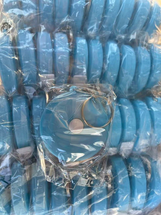 40pcs Tape Measures with keychain BLUE $1/pcs