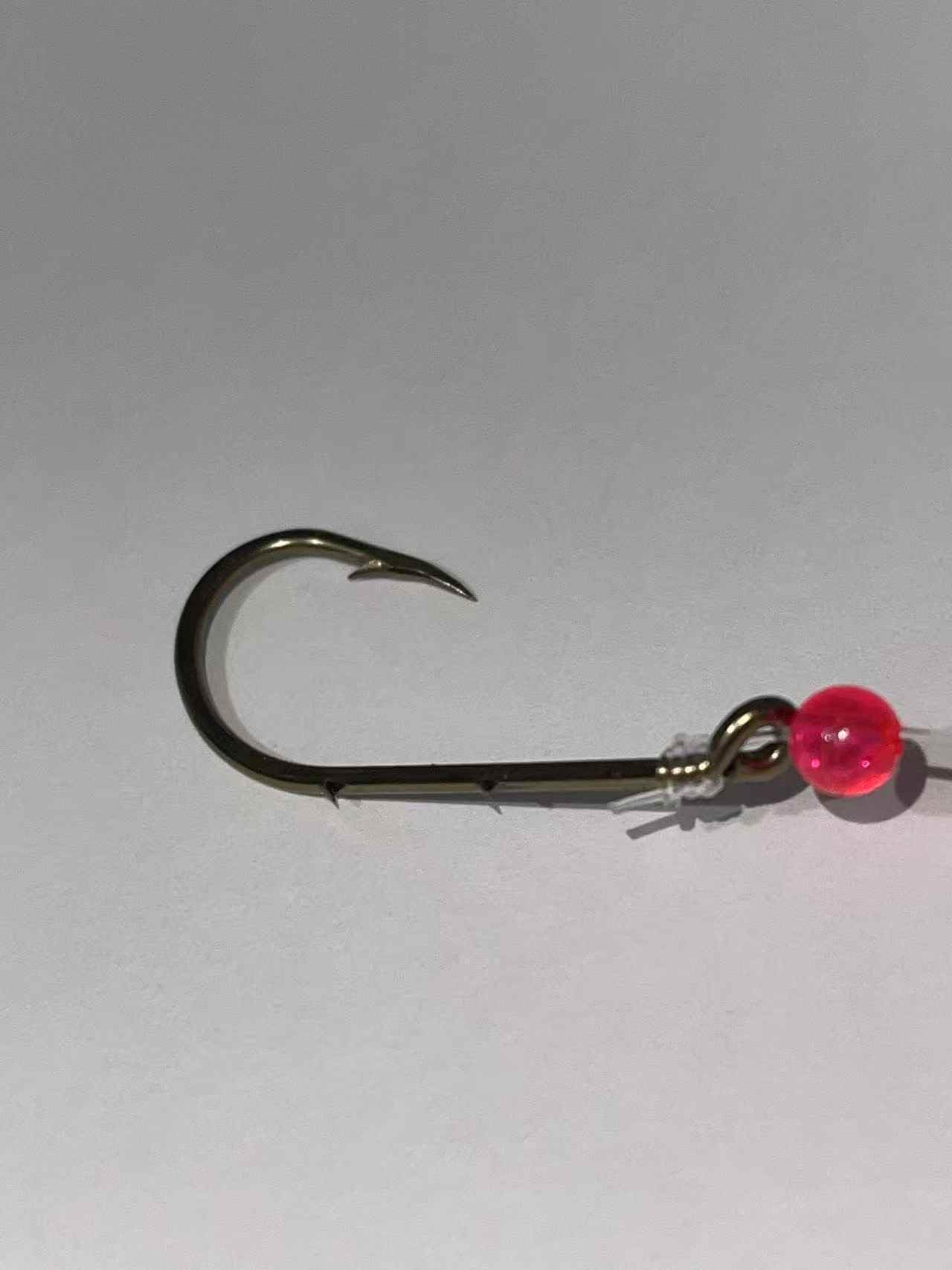 PESCALOX 10Packs high Low rig Fluorocarbon Leader Seabass Porgy (Baitholder Hook #3/0)$1.6/Packs
